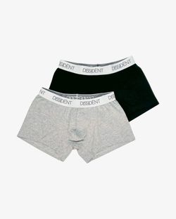 Трусы Боксеры Classic Logo серые и черные
