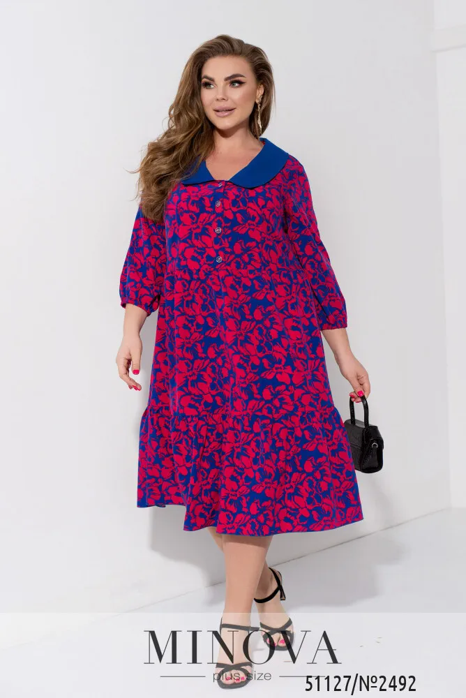 Платье 2492-электрик Minova