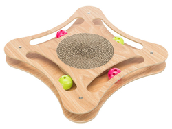 Игрушка-трек TRIXIE с картонной когтеточкой, 35х4х35 см