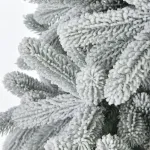 Заснеженная елка «Русская Императрица» (Литая хвоя) 210 см / 2,1 м