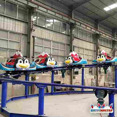 Детский аттракцион горка «Небоскрёб», 4 кабины 8 мест, 23×20×3,5 м