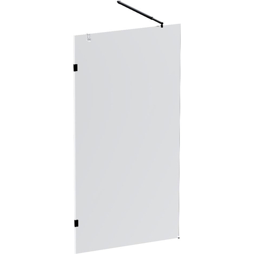 Душевая перегородка AM.PM X-Joy 100 W94WI-100-F1-BTE профиль Черный стекло прозрачное