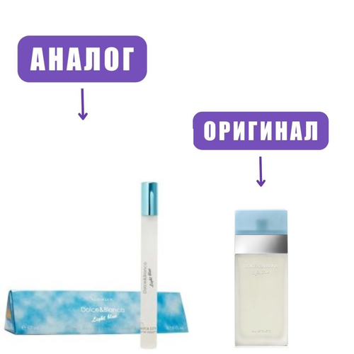 LIGA LUX 17ml Dolce&Blanca LIGHT BLUE edT lady