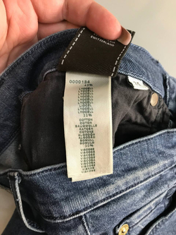 Джинсы 7 for all mankind модные, маркировка 25, визуально 40 размер