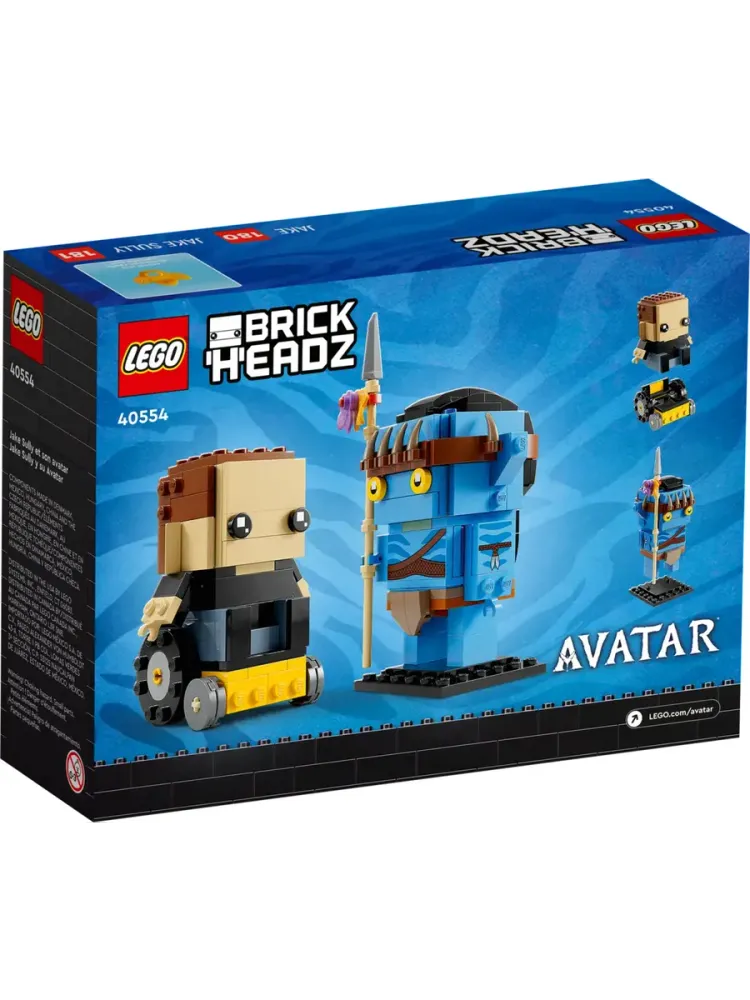 Конструктор Brickheadz 40554 Джейк Салли и его аватар