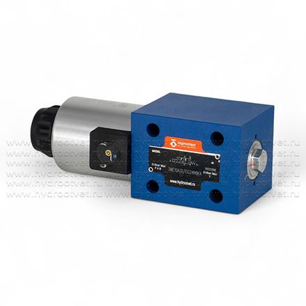 3WE10A31/CG24N9K4 - Гидрораспределитель золотниковый Ду 10 с электроуправлением G24, схема A (573), возврат - пружинный