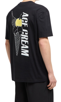 Мужская теннисная футболка EA7 Man Jersey - черный