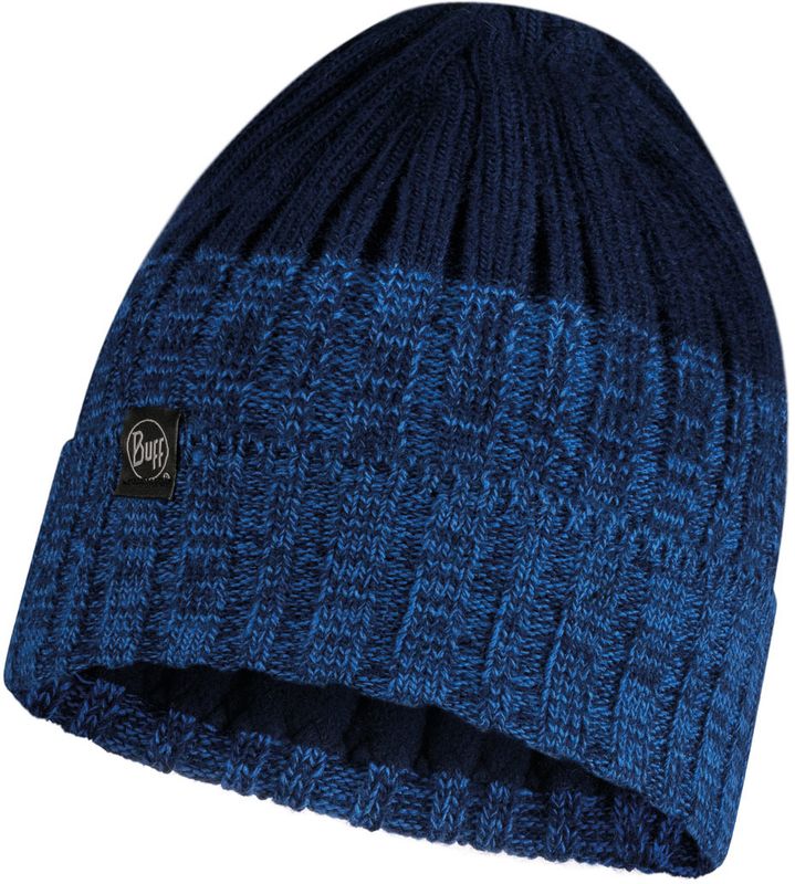 Шапка вязаная с флисом Buff Hat Knitted Polar Igor Night Blue Фото 1