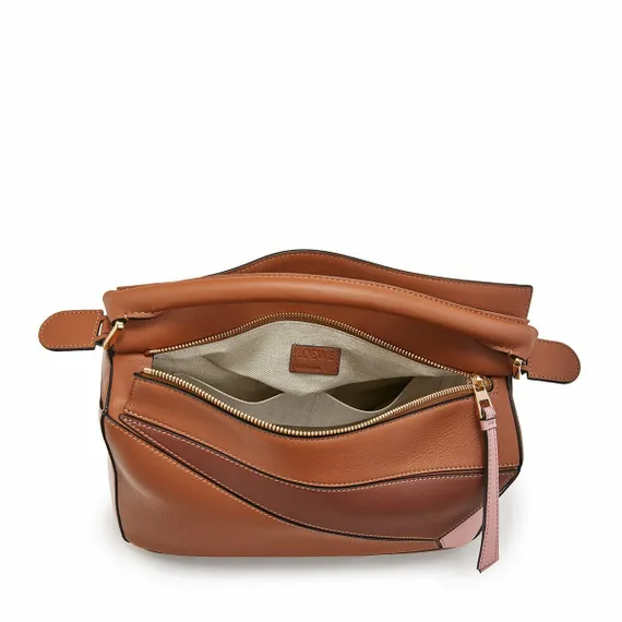 Сумка Loewe Puzzle Bag Tan/medium Pink