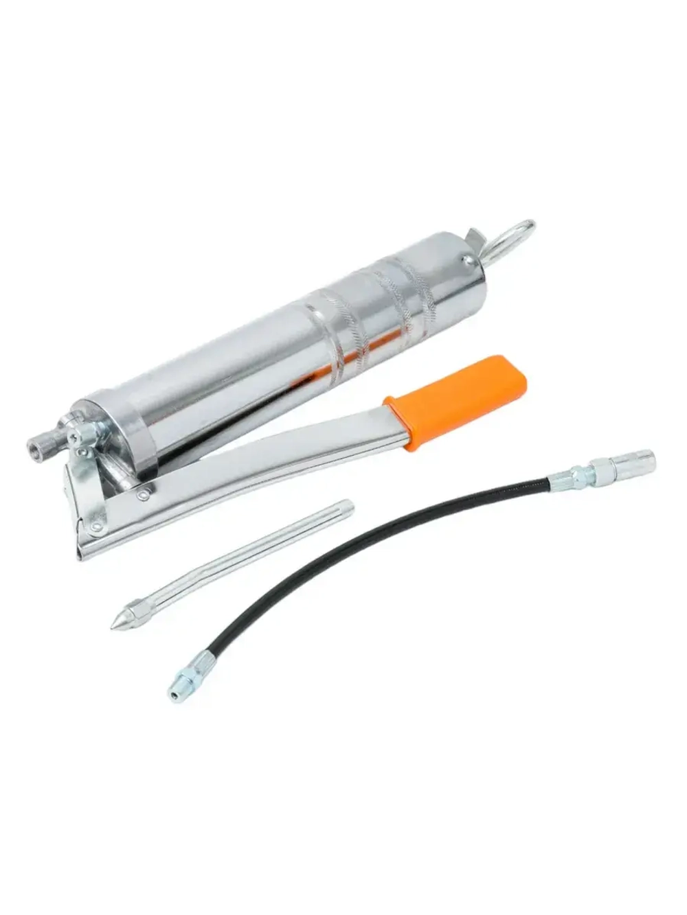 Шприц д/смазки твердый након+шланг