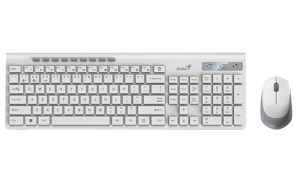 Клавиатура и мышь Wireless Genius SlimStar 8230