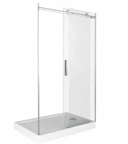 Душевая дверь в нишу Bas Galaxy WTW 120*198 c поддоном 3см 120*80