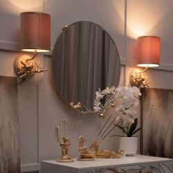 Бра настенный светильник Терра Айвори левое