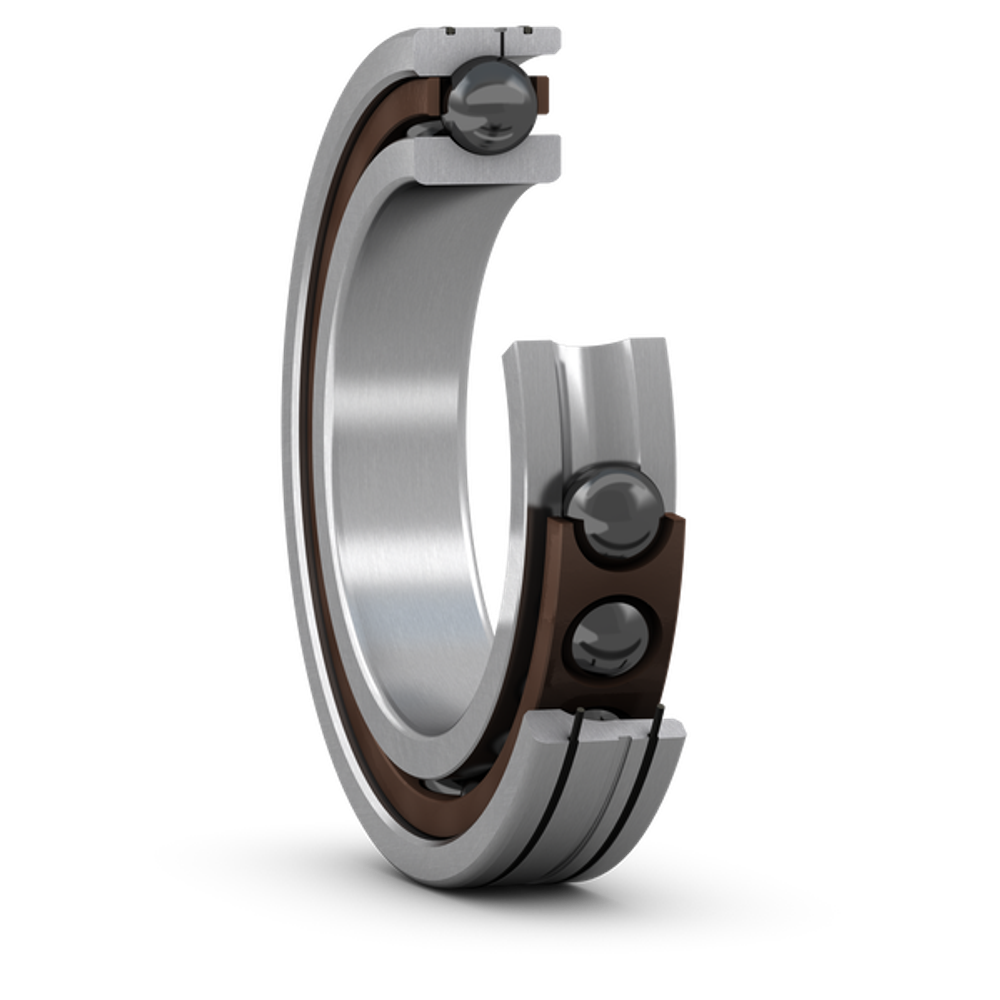 Hybrid super-precision angular contact ball bearing, universally matchable 7014 ACDGA/HCP4AL2