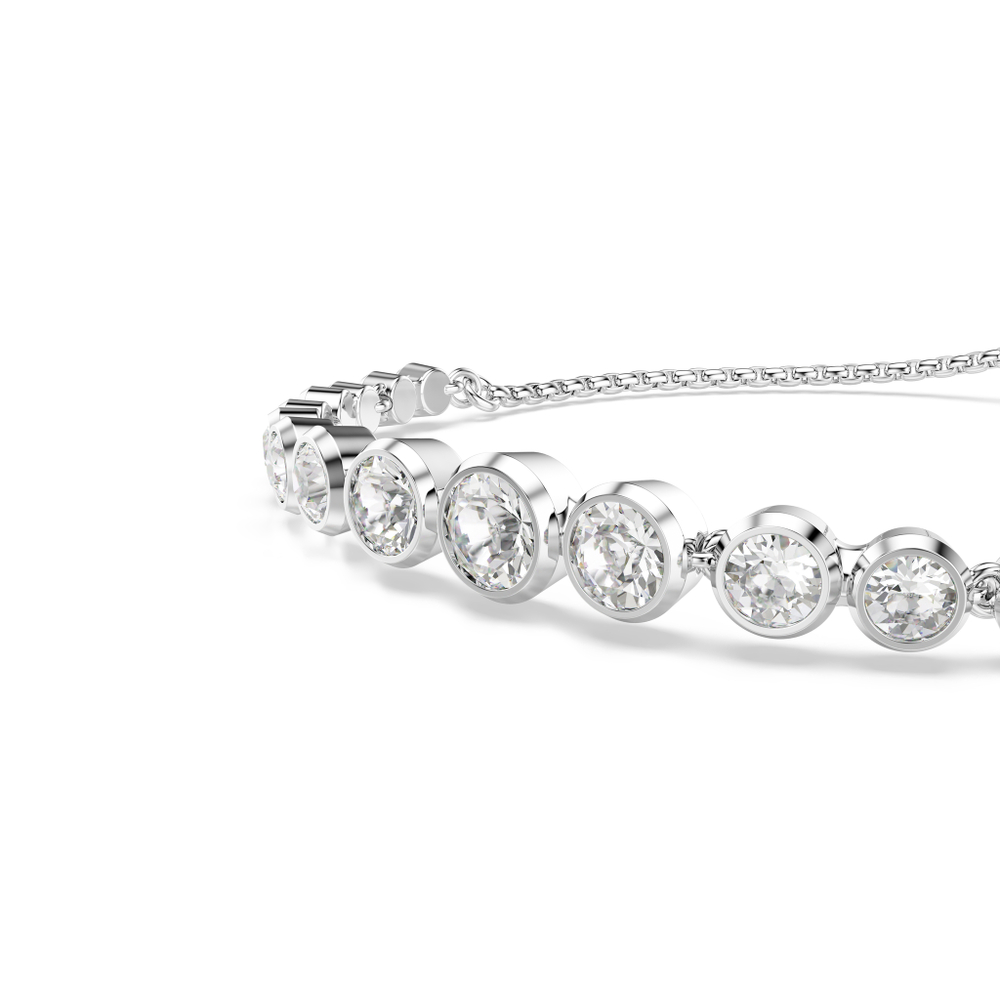 IMBER:BRACELET ROUND CRY/RHS M