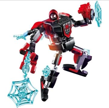 Конструктор " Супергерои Майлс Моралес : Робот " ,   131 дет.