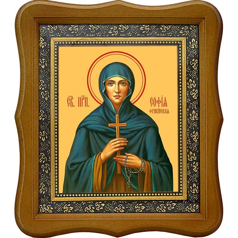 София Фракийская преподобная. Икона на холсте.