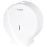 Диспенсер для туалетной бумаги LAIMA PROFESSIONAL ORIGINAL (Система T1), БОЛЬШОЙ, белый, ABS-пластик, 605768