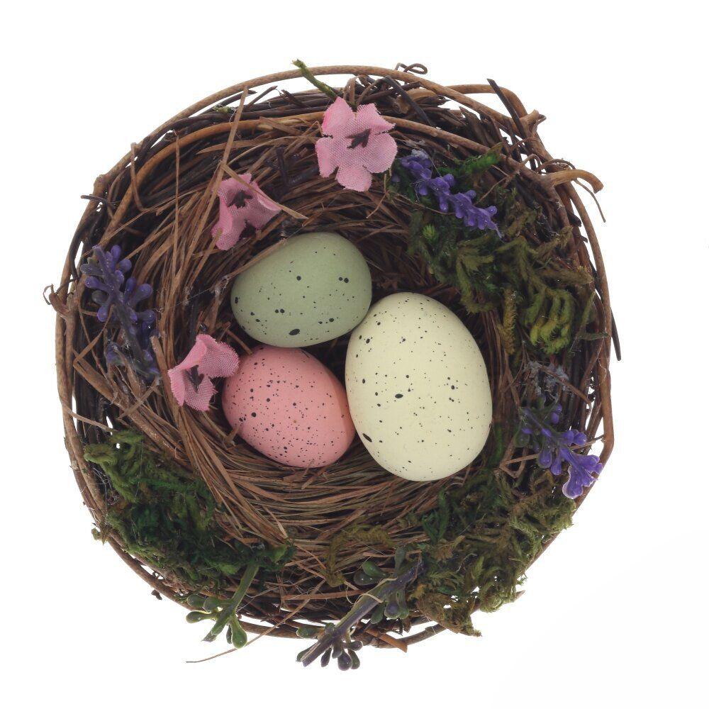 GAEM Набор из 3-х изделий декоративных "Гнездо пасхальное" (10*5), L33 W10 H5 см