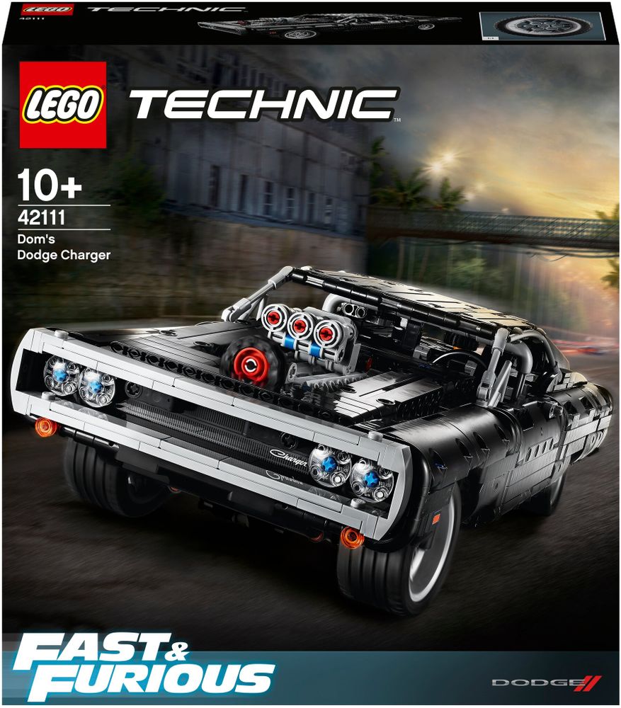 Конструктор LEGO Technic 42111 Dodge Charger Доминика Торетто