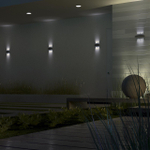 Уличный настенный светодиодный светильник 358563 STREET NT21 284 темно-серый IP54 LED 4000K 6W 85-265V CALLE