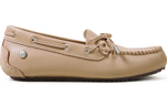 OZLANA Gommino Loafers Women"s Yellow, Beige