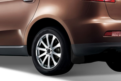 Брызговики задние LUXGEN 7 SUV, 2013-2017, внед. 2 шт.(optimum) в пакете FROSCH.NLF.90.01.E13