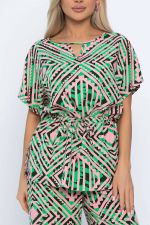 Костюм Аксиома успеха (зелено-розовый) К13831-5М LT Collection