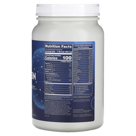 MRM Nutrition, Сывороточный протеин, 2 миллиарда пробиотиков, ваниль, 2,03 фунта (923 г)