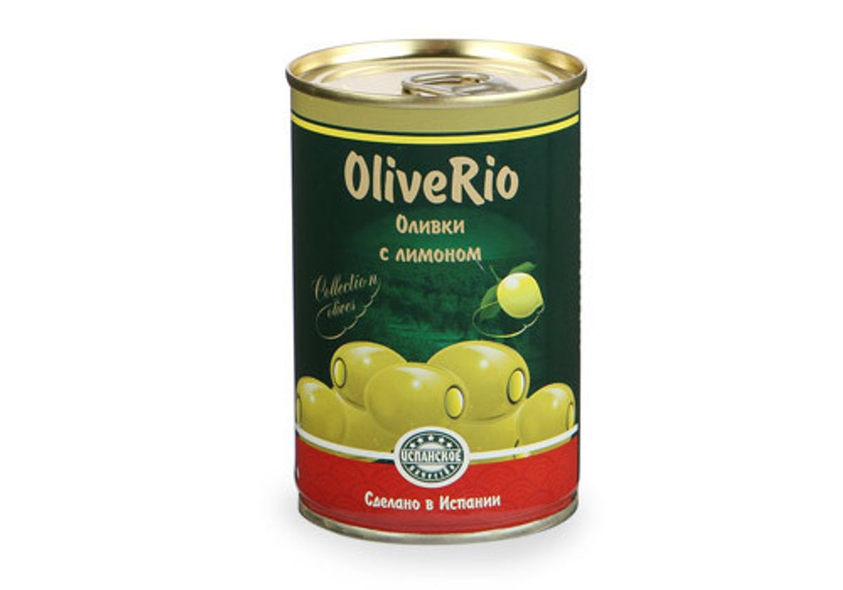 Оливки с лимоном "ОливеРио", 280г