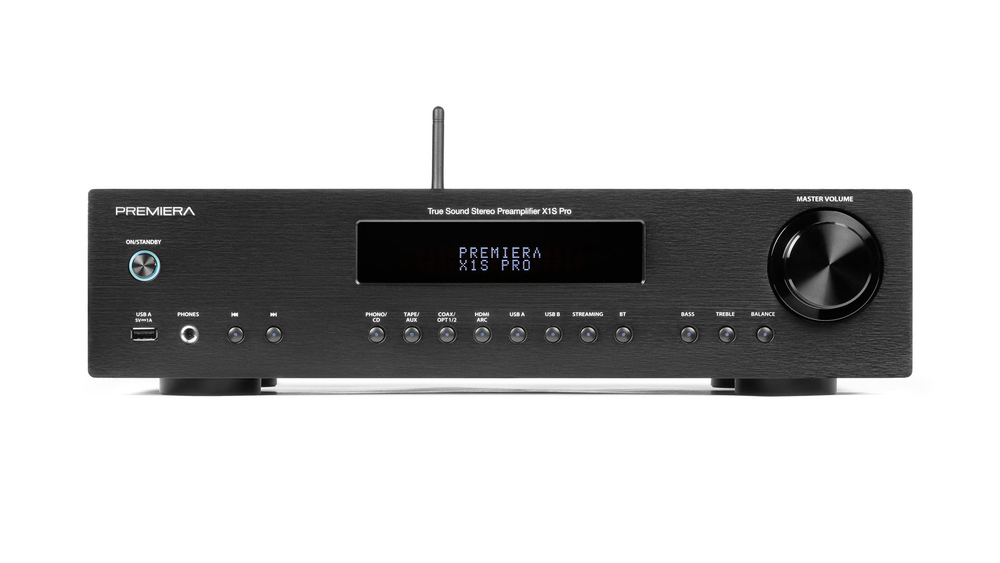 Premiera X1S PRO — предварительный усилитель (предусилитель) с сетевым проигрывателем