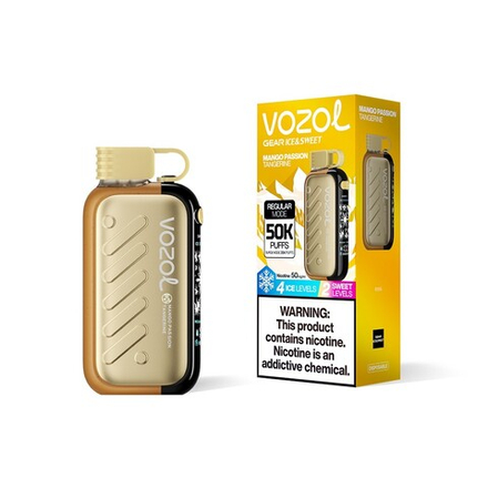 Vozol GEAR ICE & SWEET 50000 - Mango Passion Tangerine (5% nic)