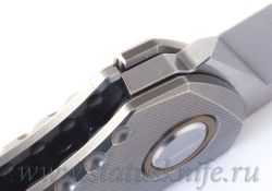 Нож Широгоров 110 Kickstop Кикстоп Amber Brown  (Lee Williams)фотография - 9