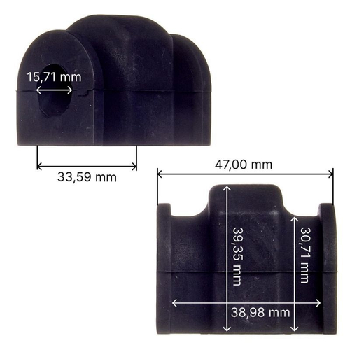 Втулка стабилизатора переднего Avantech ABH0412