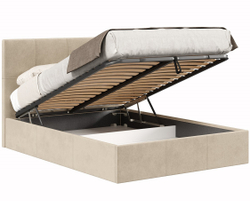 Кровать с подъёмным механизмом 1600 Марсель, бежевый