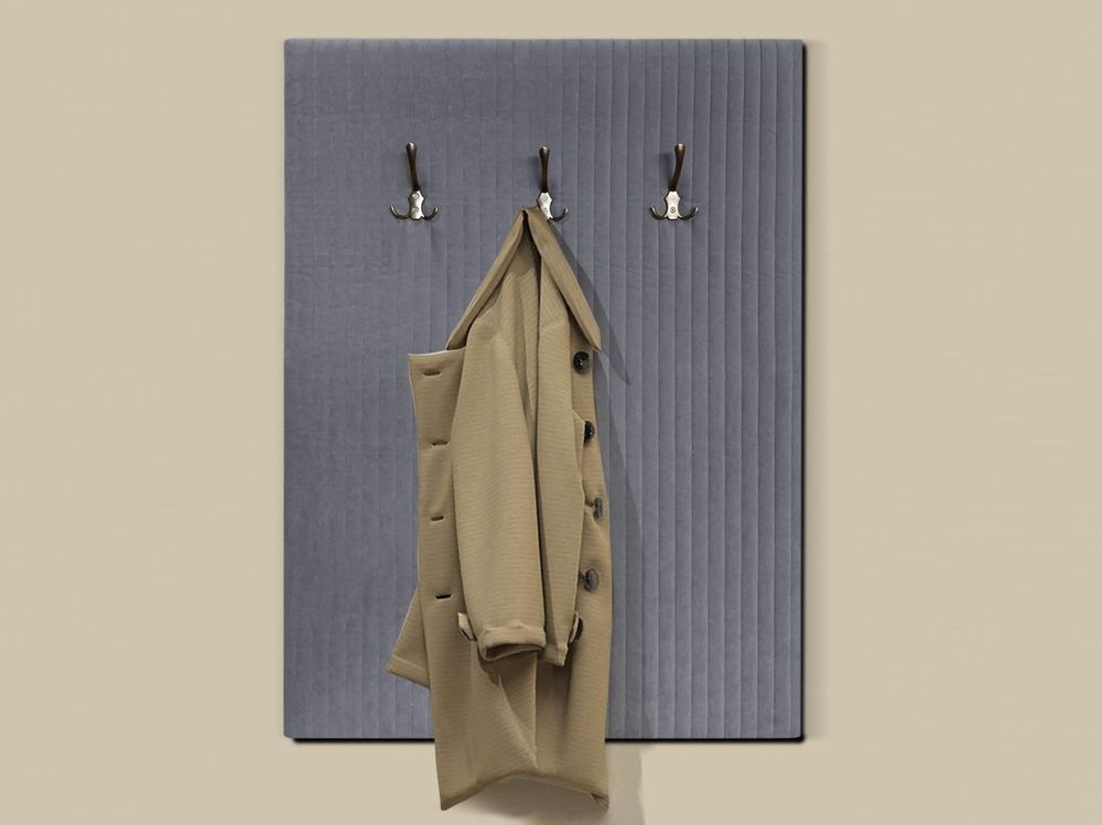 В 1 Вешалка настенная / серый №25