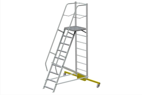 Лестница с платформой компактная MEGAL ЛСПК-2,35 (1,9)