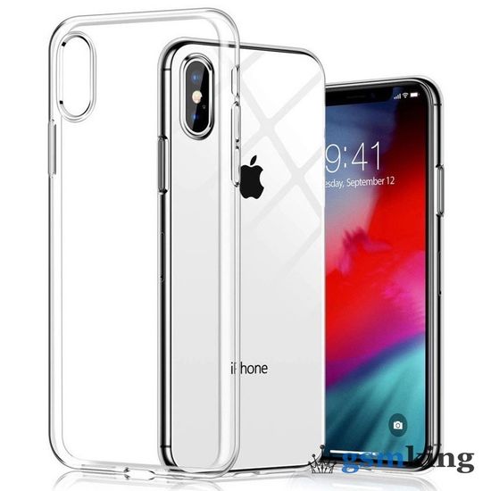 Silicone Case for Apple iPhone X/XS Clear (Прозрачный)