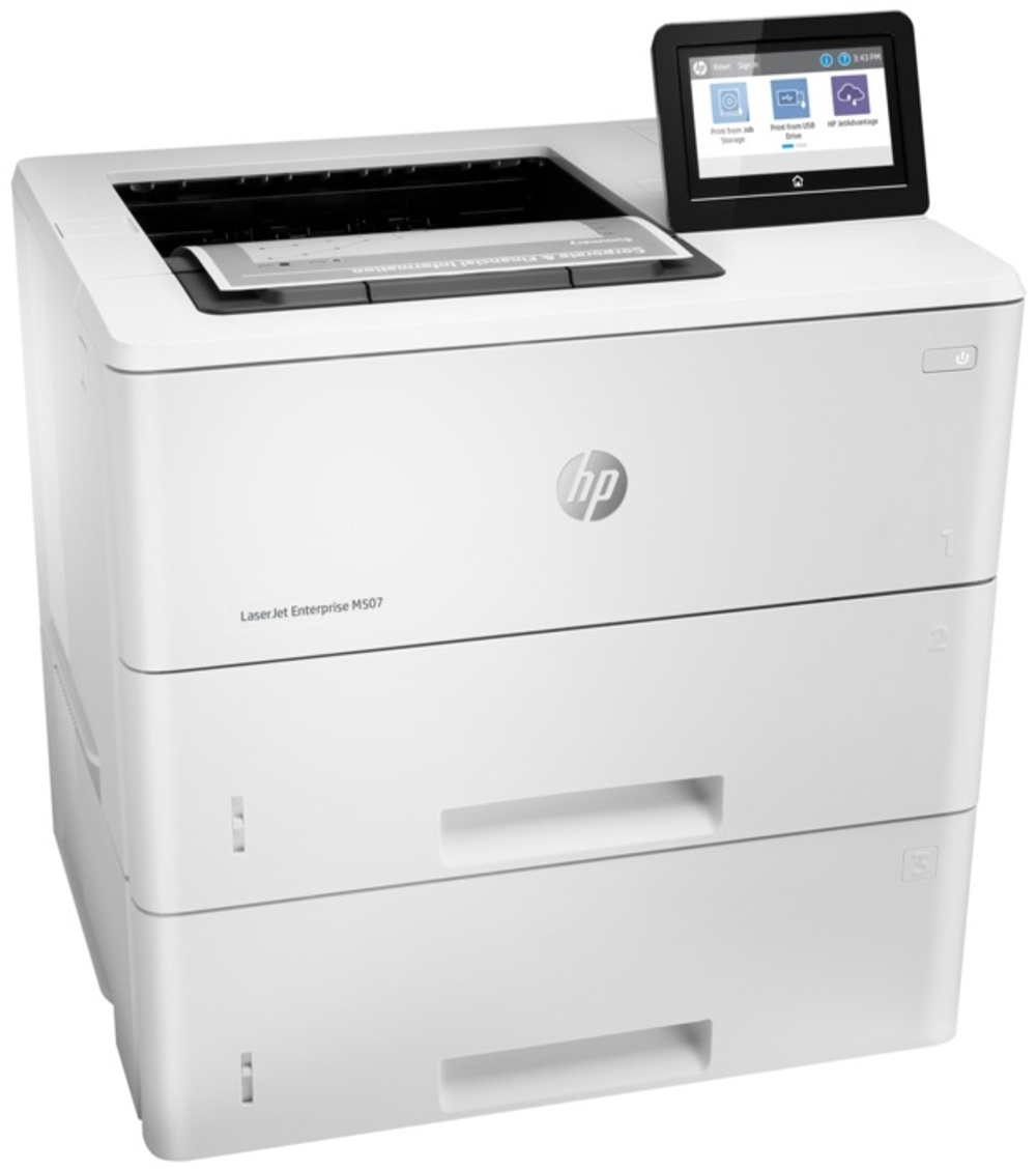 HP LaserJet Enterprise M507x 1PV88A белый