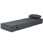 Бескаркасное кресло-кровать (трансформер) BuyDream (джинс)