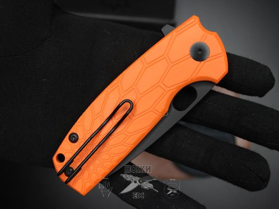 Складной нож FOX knives 604 OR CoreVox c клинком из стали Böhler N690, рукоять FRN
