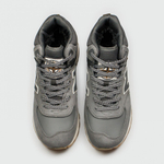 кроссовки New Balance 574 Mid Grey / White Wmns Winter