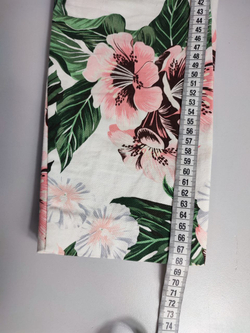 Штаны ZARA с тропическим принтом 40 размер