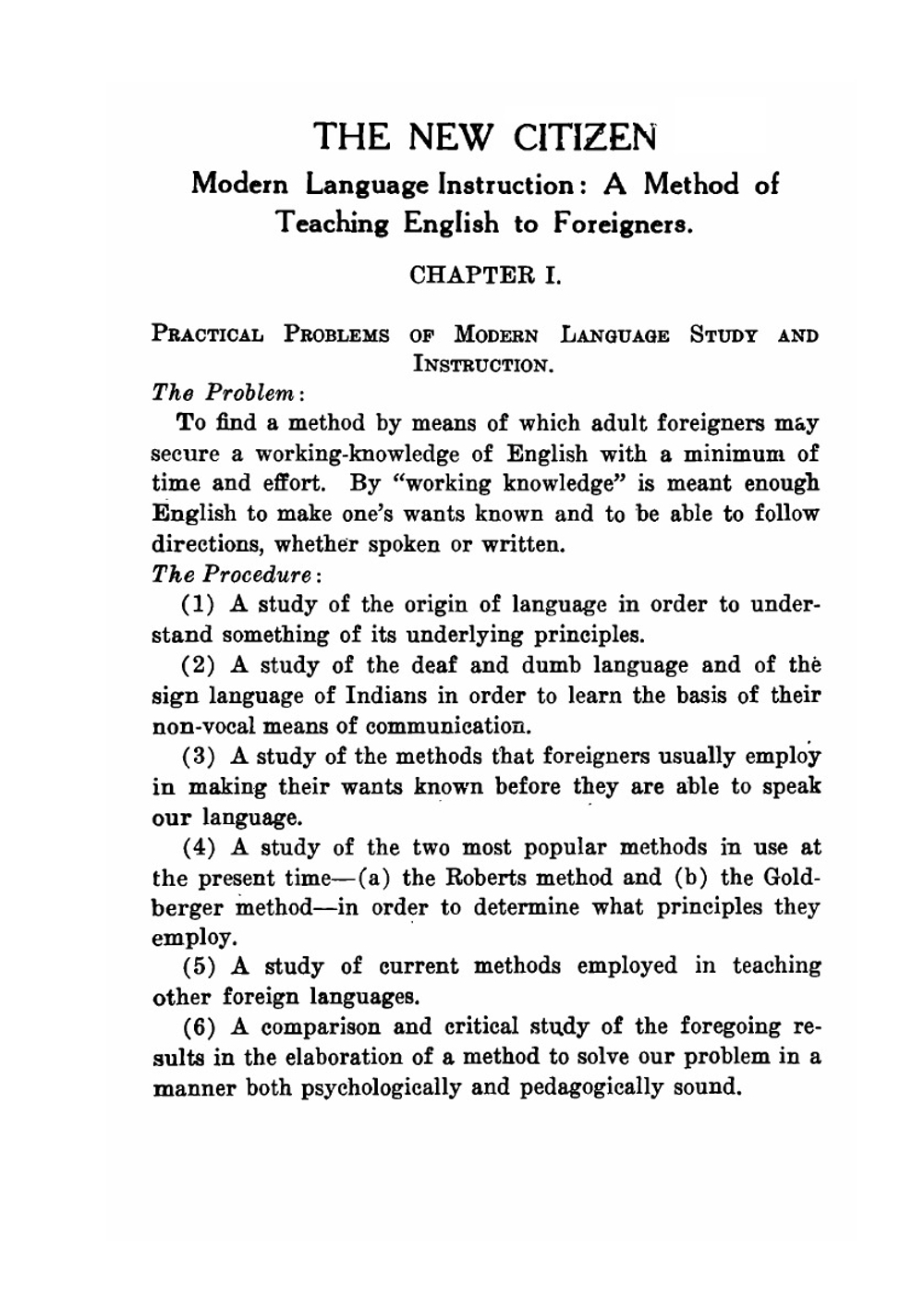 A Method of Teaching English to Foreigners | George Elmore Reaman