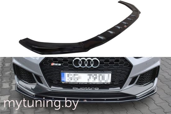 Сплиттер бампера переднего для AUDI RS5 B9 (17-...)