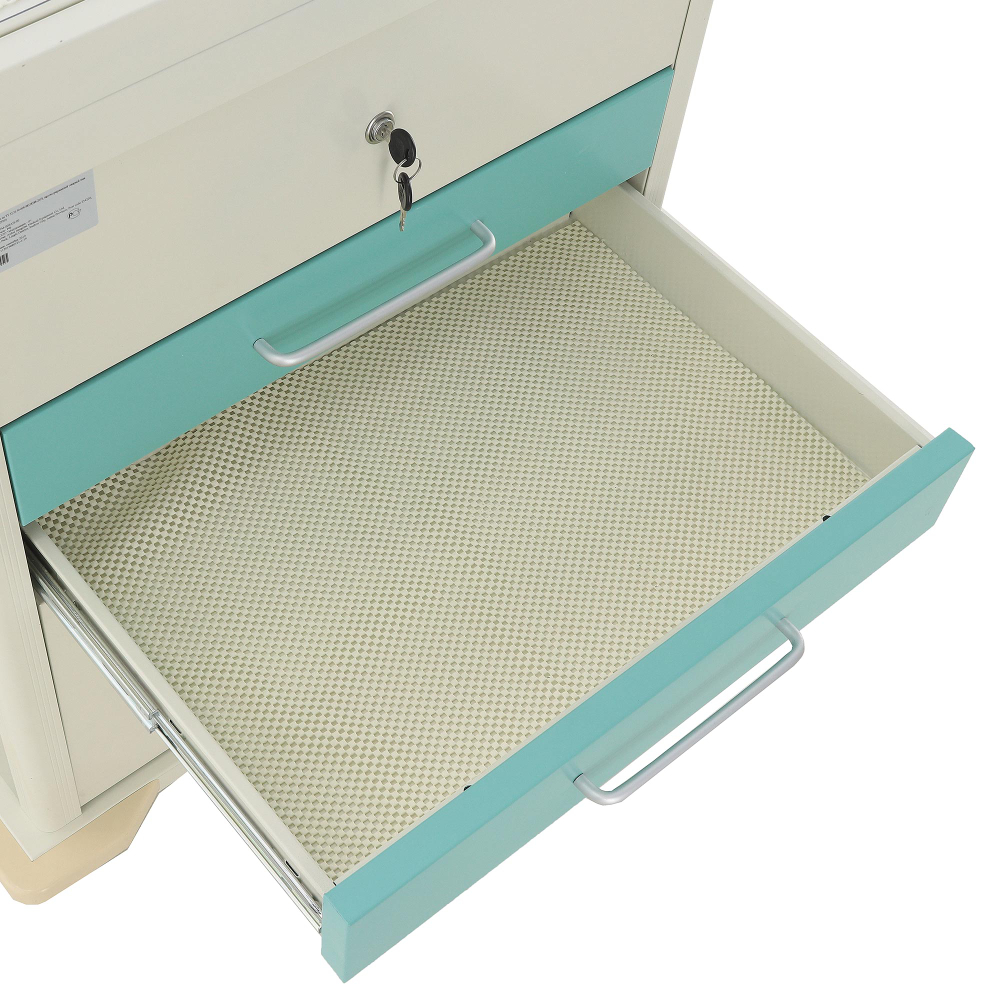 Тележка медицинская Med-Mos ЕТ016 ТМ-009АН-00 для экстренной помощи и реанимации