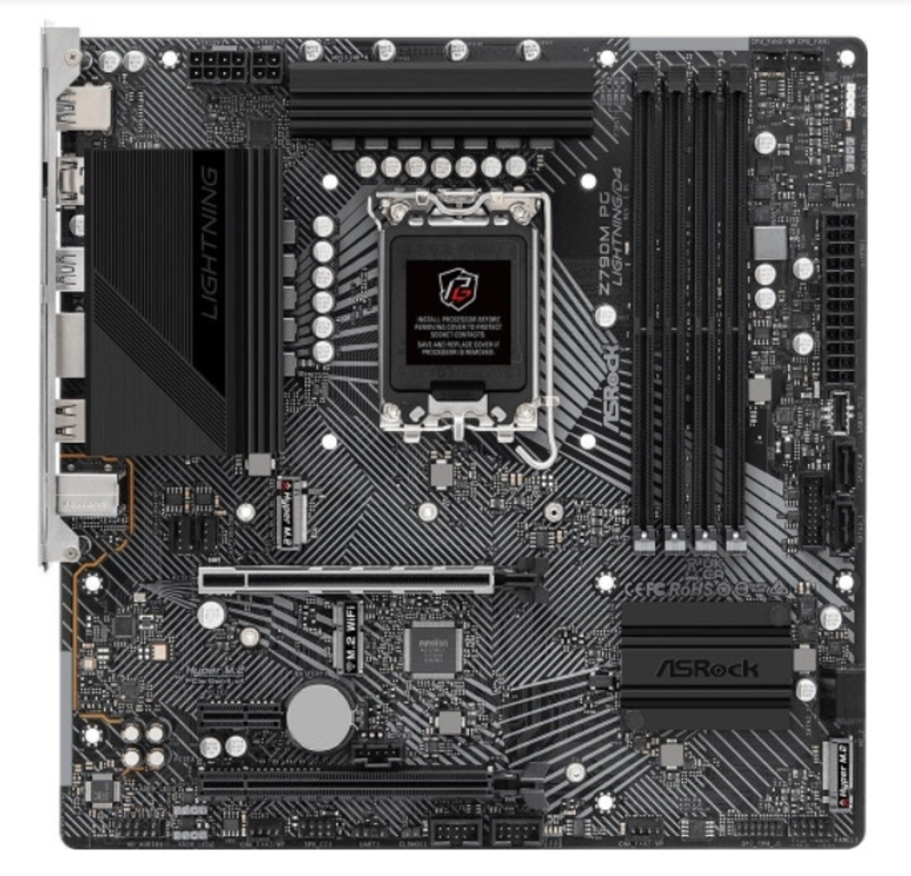 Материнская плата ASRock Z790M PG Lightning/D4