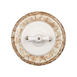 Рамка 1 постовая, керамика, цвет мрамор BF2-610-09