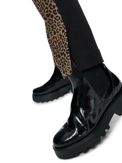 Marc Cain Брюки с анималистичным принтом