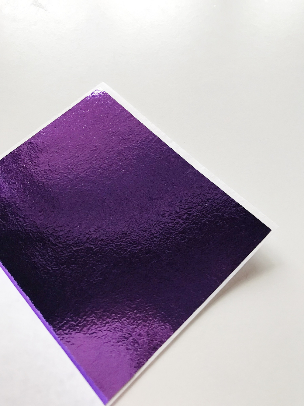 Зеркальная поталь "Mirror Shine", Violet, 100 шт. 8*8,5см